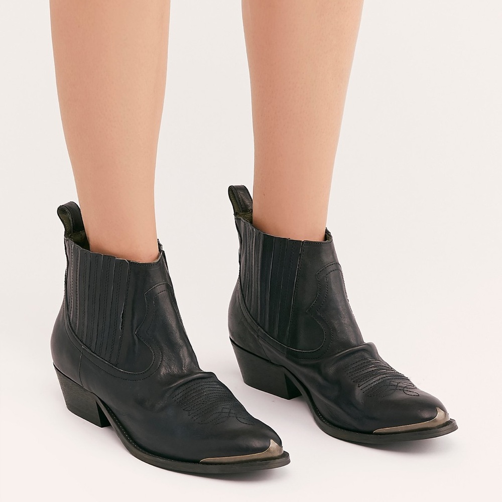 Free people x Downeaster leather boots